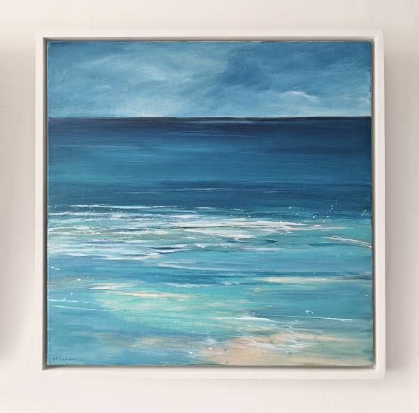 - Oil on Board, Painting by Maggie Cochran, measuring 50 x 50 cm (H x W) framed at 54 x 54 cm £650